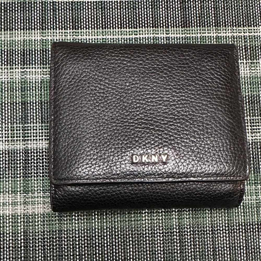 DKNY Black Leather Wallet
